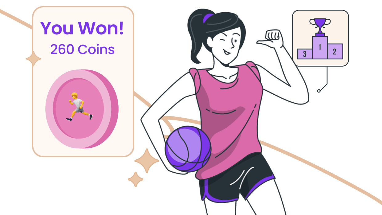 Set fun health goals and compete with friends! Alyve Health's nudges make healthy habits rewarding.